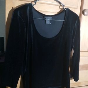 Velvet long-sleeve too